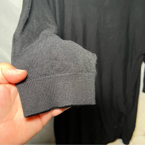 NWT torrid Pullover Lace Back Sweater black women’s size 2XL 100% rayon - Picture 8 of 14